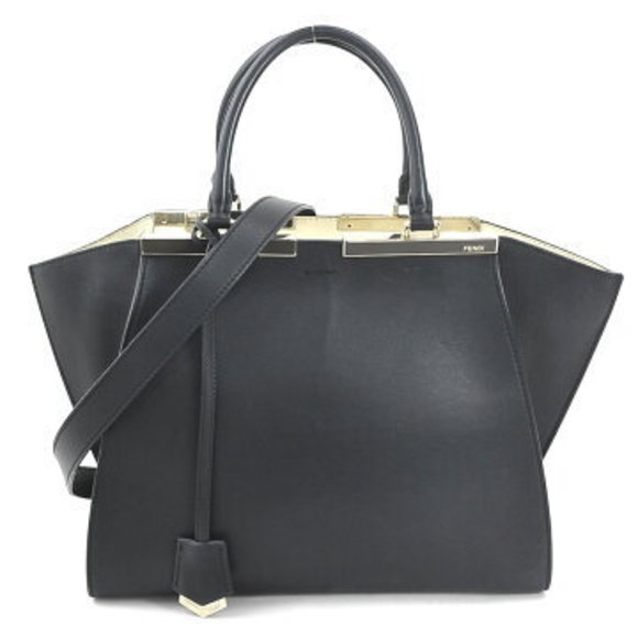 Celine Cabas Shoulder Bag Denim Leather Blue - Picture 1 of 4